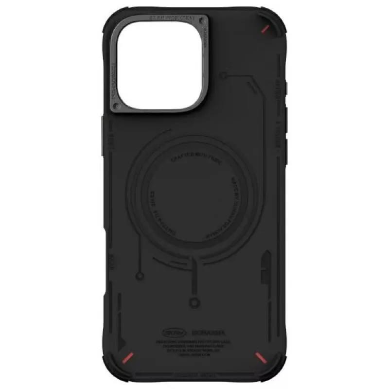 Skinarma Mecha puzdro pre iPhone 16 Pro 6,3 palca, magnetické nabíjanie, čierne