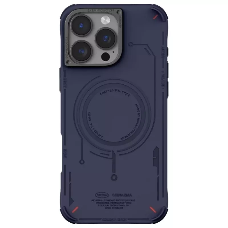 Skinarma Mecha puzdro pre Apple iPhone 16 Pro Max 6,9 palca magnetické nabíjanie navy