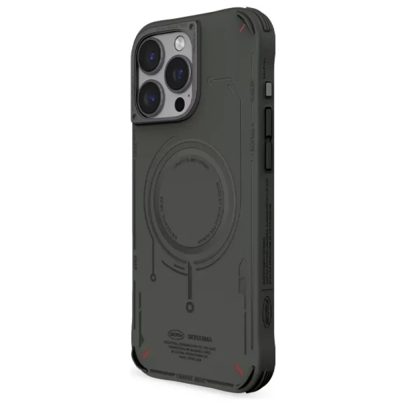 SKINARMA Mecha puzdro pre iPhone 16 Pro Max 6,9 palca s magnetickým nabíjaním, olivové