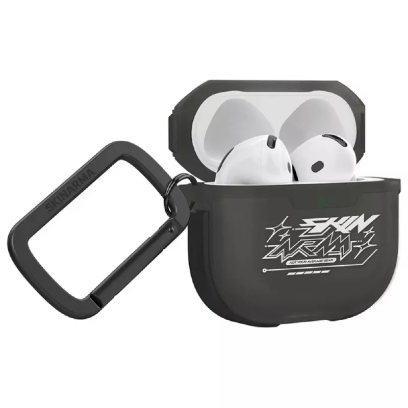 SKINARMA Kinzoku puzdro pre AirPods 4 - Smoke