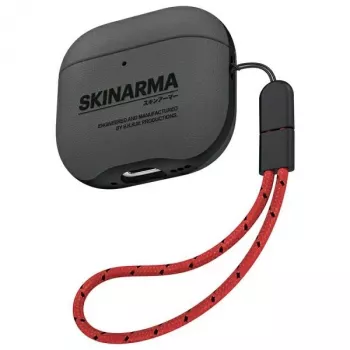 Skinarma Spunk puzdro pre AirPods 4, Pewter Green