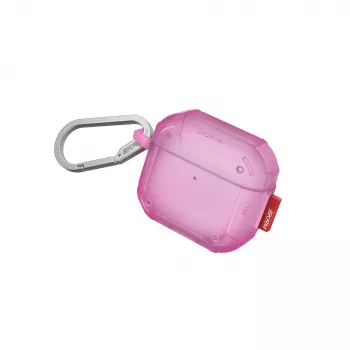 Skinarma Mecha CE ochranné puzdro pre Apple AirPods 4, fuchsia