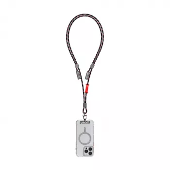 Skinarma Dyno Ve 2-in-1 USB-C na USB-C kábel na krk, 80 cm, čierny