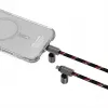 Skinarma Dyno Ve 2-in-1 USB-C na USB-C kábel na krk, 80 cm, čierny