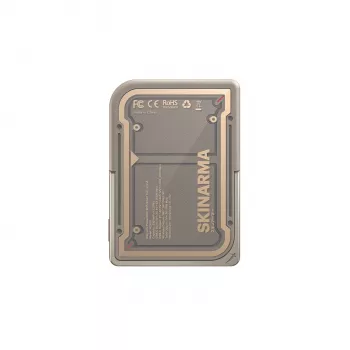 Skinarma Nexus Mecha Magnetic Kick-Stand Power Bank 5000mAh 20W PD USB-C MagSafe zlatá