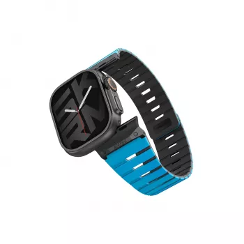 SKINARMA Gemini remienok na Apple Watch 49/46/45/44 mm modrý
