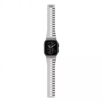 Skinarma Gemini remienok na Apple Watch 49/46/45/44 mm Chalk