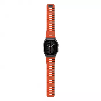 Skinarma Gemini remienok pre Apple Watch 49/46/45/44 mm oranžový