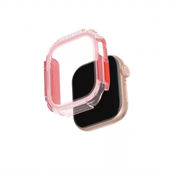 Skinarma Atom puzdro pre Apple Watch 42mm ružové