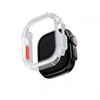 Skinarma Atom puzdro pre Apple Watch 49mm Frost