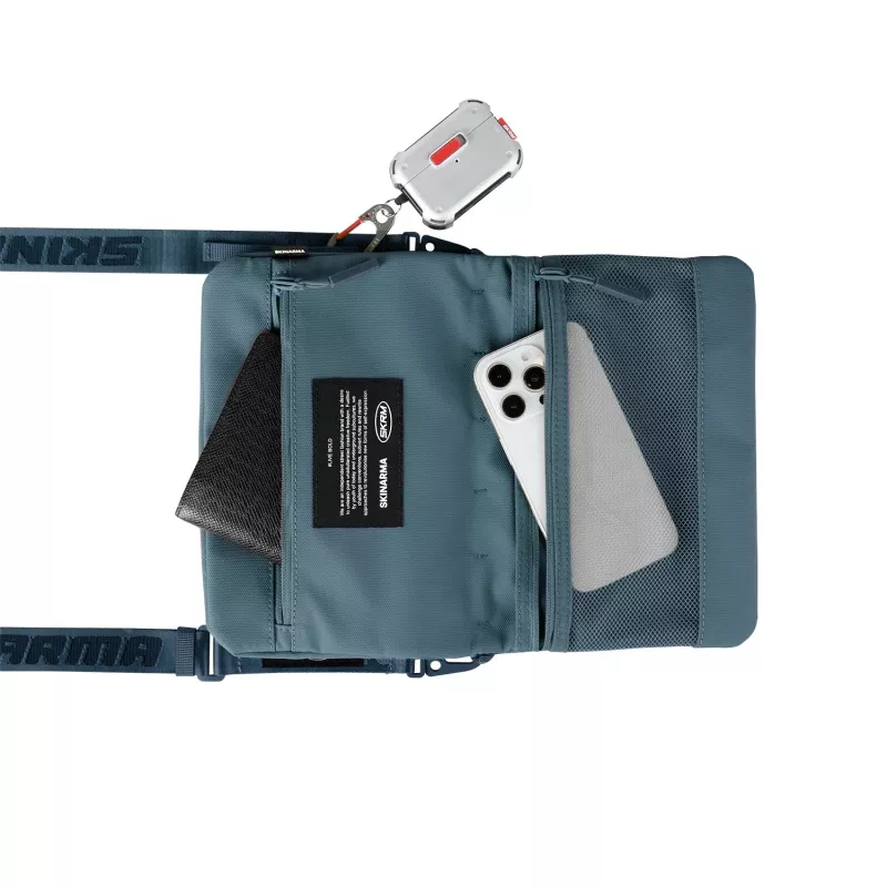 Skinarma Juno crossbody taška June Blue