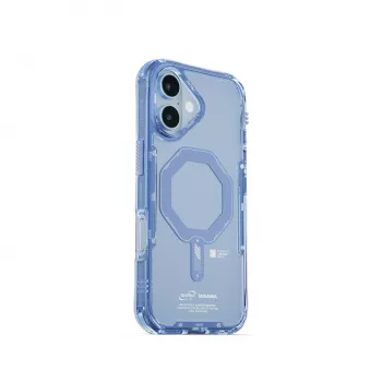 SKINARMA Saido magnetické nabíjacie puzdro pre Apple iPhone 17 - modré