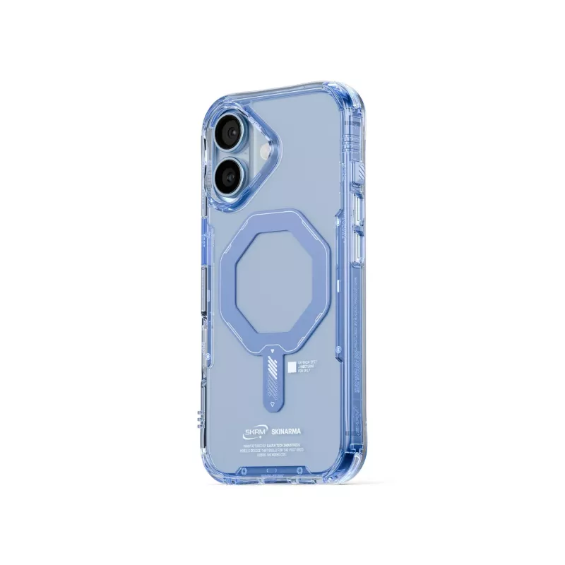 SKINARMA Saido magnetické nabíjacie puzdro pre Apple iPhone 17 - modré