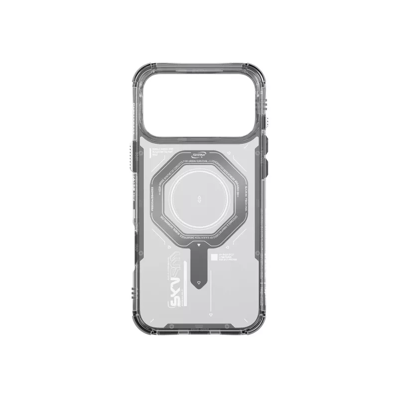 Skinarma Magma puzdro pre iPhone 17 Pro magnetické nabíjanie Graphite