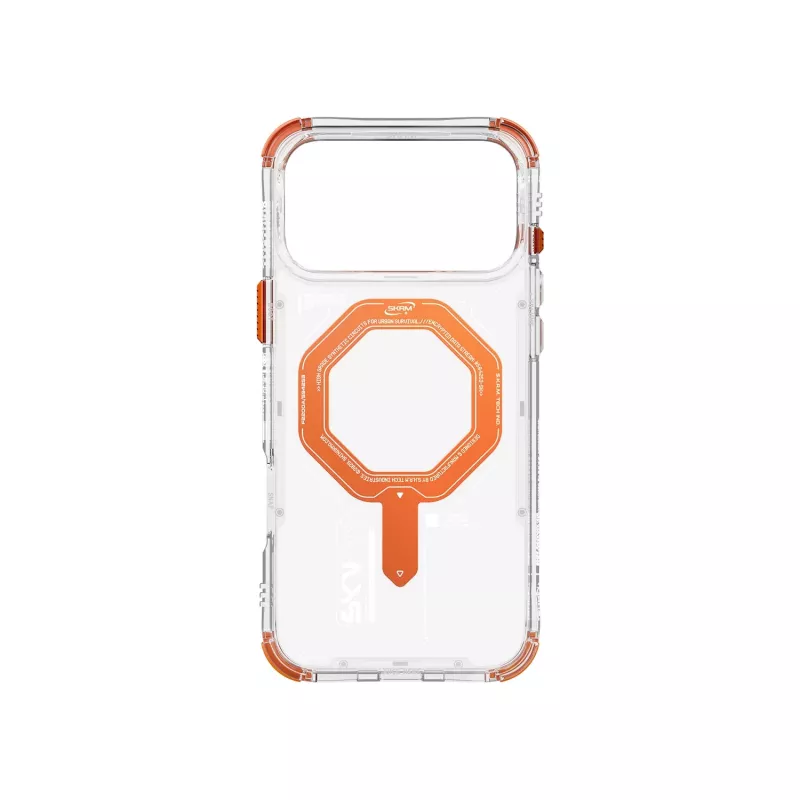 Skinarma Magma magnetické puzdro pre Apple iPhone 17 Pro - oranžové