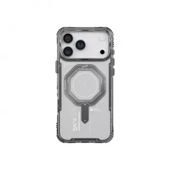 SKINARMA Magma puzdro pre iPhone 17 Pro Max magnetické nabíjanie Graphite