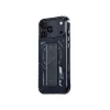 SKINARMA Helio puzdro pre iPhone 17 Pro magnetické nabíjanie + Grip Stand Graphite