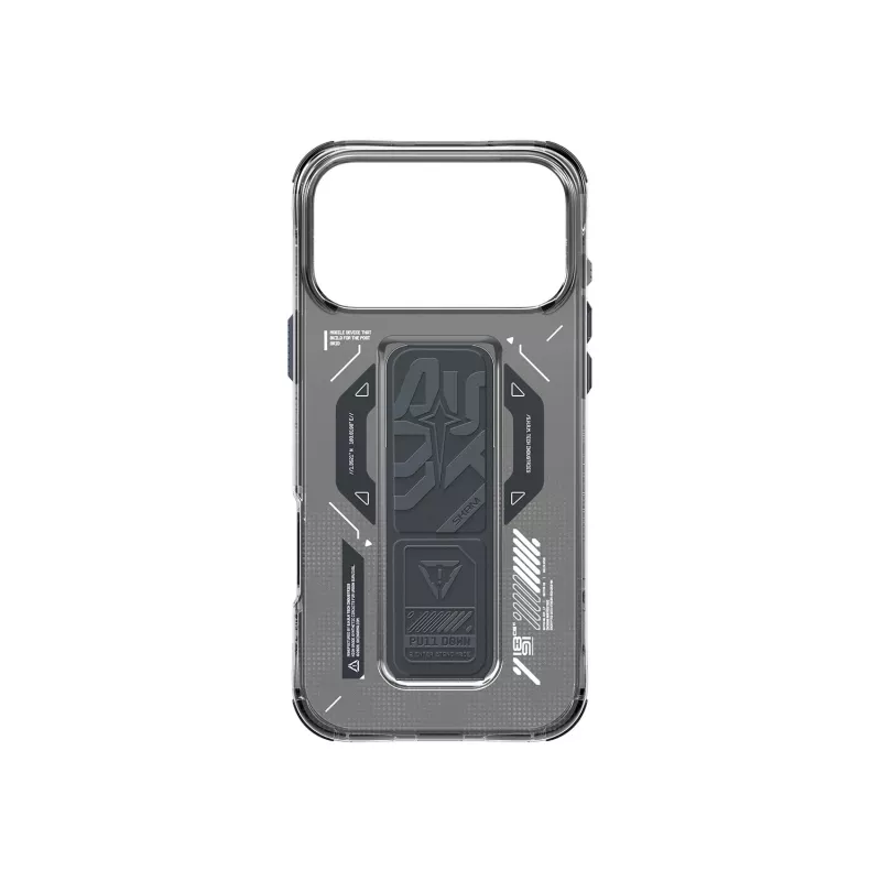 SKINARMA Helio puzdro pre iPhone 17 Pro magnetické nabíjanie + Grip Stand Graphite