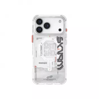 Skinarma Sonix puzdro pre Apple iPhone 17 Pro s magnetickým nabíjaním, transparentné