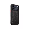 Skinarma Vektor puzdro pre iPhone 17 Pro s magnetickým nabíjaním, čierne