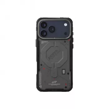 Skinarma Vigor MagSafe puzdro pre iPhone 17 Pro, grafitové