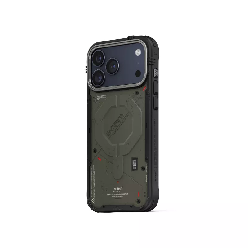Skinarma Vigor MagSafe puzdro pre iPhone 17 Pro, zelené