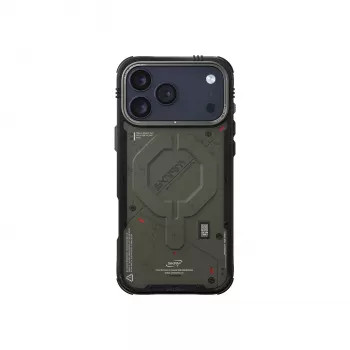 Skinarma Vigor MagSafe puzdro pre iPhone 17 Pro Max, zelené