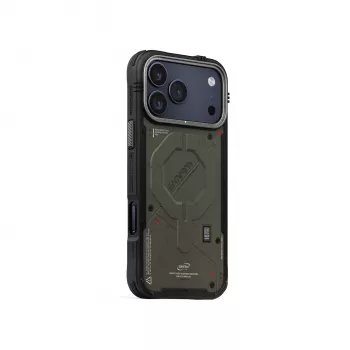 Skinarma Vigor MagSafe puzdro pre iPhone 17 Pro Max, zelené