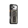 Skinarma Aegis puzdro pre iPhone 17 Pro s magnetickým nabíjaním + stojanom na uchopenie, sivé