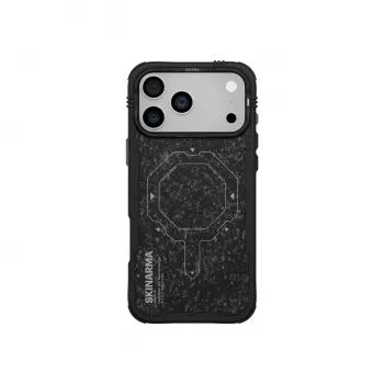 Skinarma Vektor MagSafe puzdro pre iPhone 17 Pro, Onyx Black