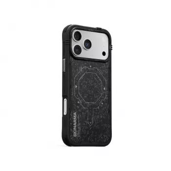 Skinarma Vektor MagSafe puzdro pre iPhone 17 Pro, Onyx Black