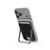 Skinarma Vektor Magnetic Smart Kick-Stand puzdro peňaženka, Onyx