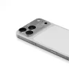 Skinarma Sonix celoalumínová ochrana objektívu fotoaparátu pre iPhone 17 Pro - strieborná