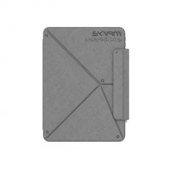 Skinarma Trilon puzdro pre iPad Air 11 (M2, 2024) / iPad Air 11 (M4, 2026), sivé