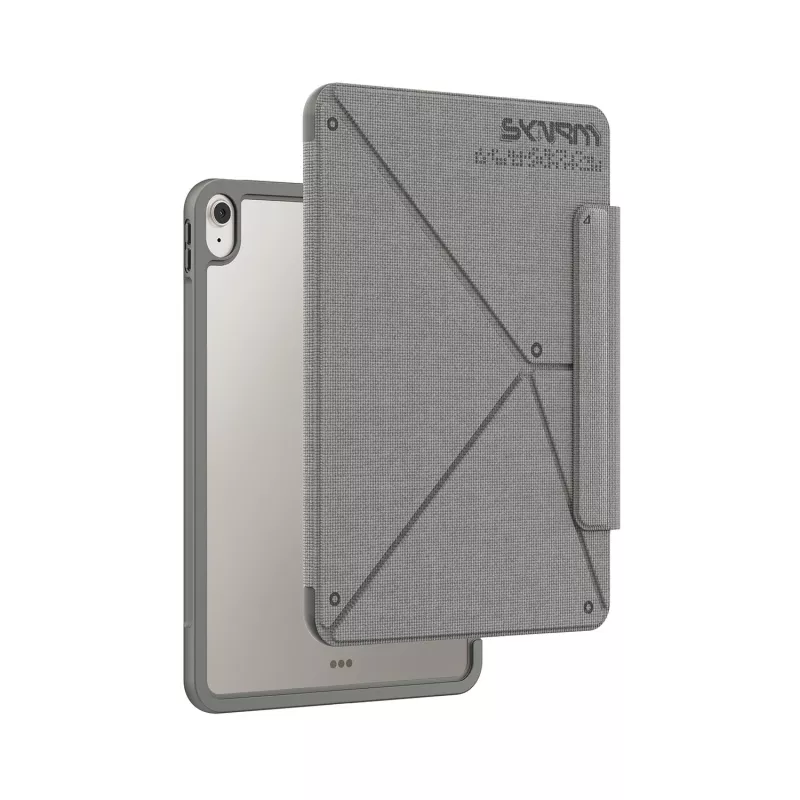 Skinarma Trilon puzdro pre iPad Air 11 (M2, 2024) / iPad Air 11 (M4, 2026), sivé