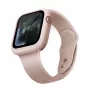 UNIQ Lino puzdro na Apple Watch pre Series 4/5/6/SE/SE3 44 mm - Blush Pink