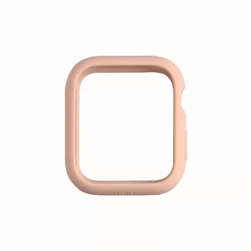 UNIQ Lino puzdro na Apple Watch pre Series 4/5/6/SE/SE3 44 mm - Blush Pink
