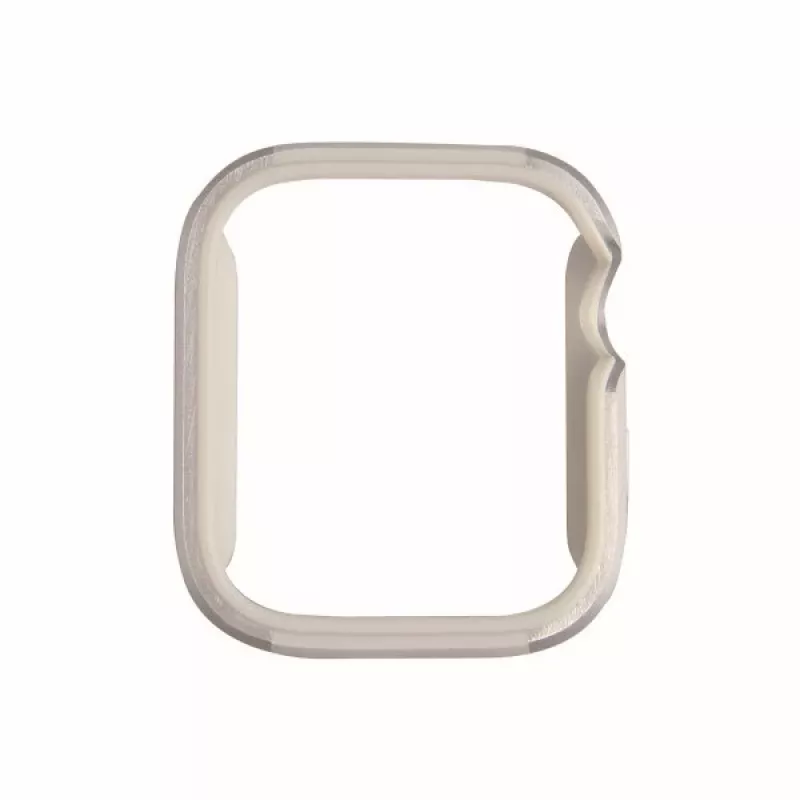 UNIQ Valencia puzdro pre Apple Watch Series 4/5/6/SE/SE3 40 mm - Titanium Silver