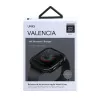 UNIQ Valencia puzdro na Apple Watch Series 4/5/6/SE/SE3 40 mm Gunmetal Grey
