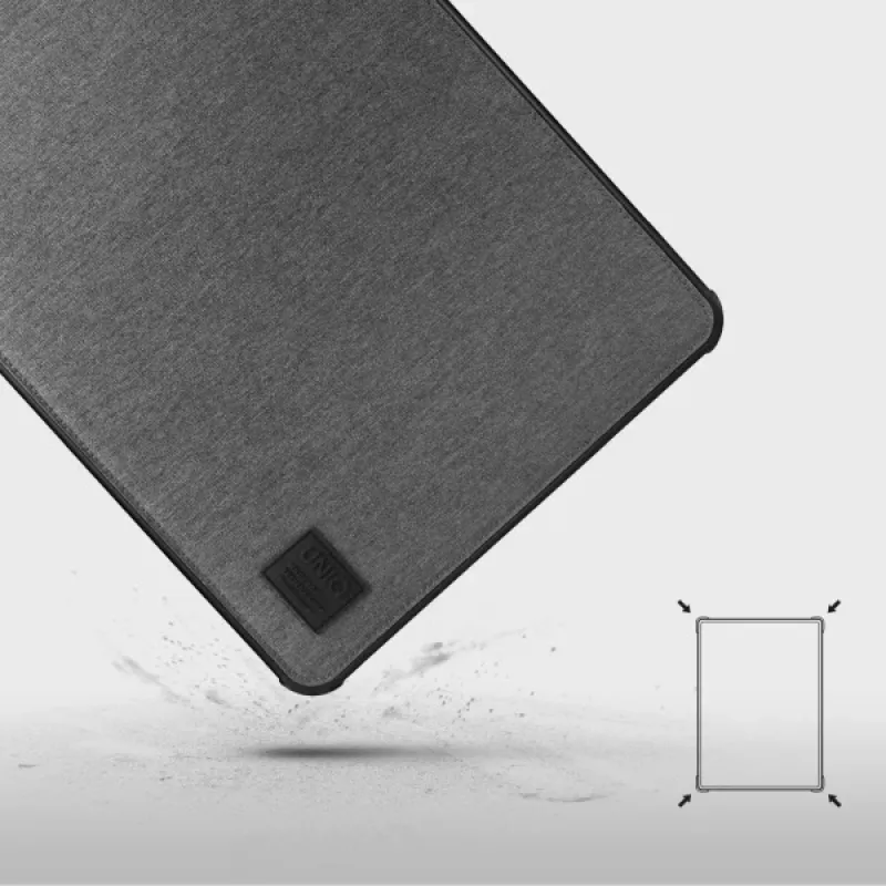 UNIQ Dfender puzdro na notebook 16 palcov Charcoal Black