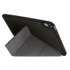 UNIQ Transforma Rigor folio puzdro pre iPad Air 10,9 inch (4./5. generácia) - antracitová sivá s antimikrobiálnou úpravou