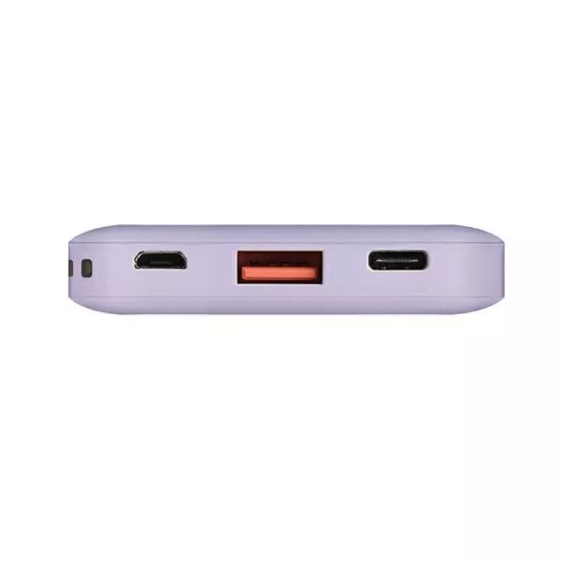 UNIQ powerbanka Fuele Mini 8000mAh USB-C 18W PD Fast Charge levanduľová