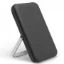 UNIQ powerbanka Hoveo 5000mAh USB-C 20W PD Fast Charge Wireless Magnetic Charcoal Grey