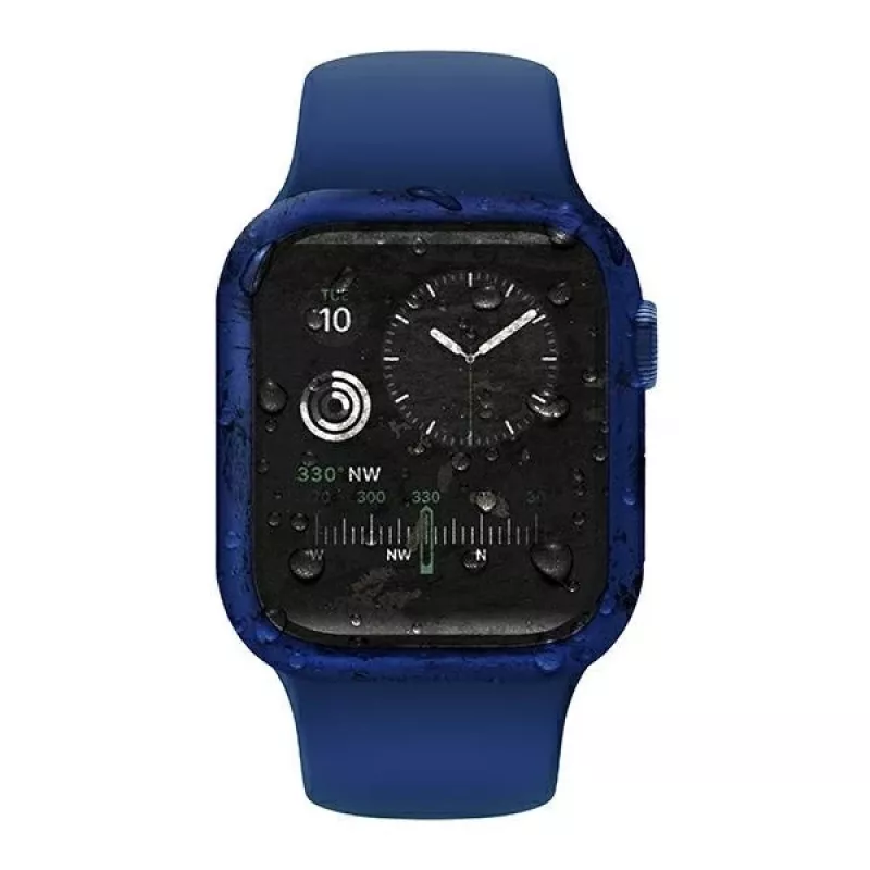 UNIQ Nautic ochranné puzdro pre Apple Watch Series 4/5/6/SE/SE3 40 mm modrá