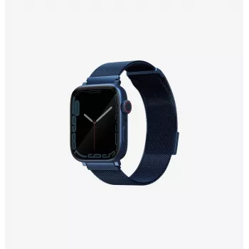 UNIQ Dante remienok na Apple Watch z ušľachtilej ocele Cobalt Blue 38/40/41 mm