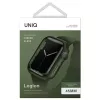 UNIQ Legion ochranné puzdro pre Apple Watch Series 7/8/9 45 mm - zelená