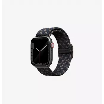UNIQ Aspen pletený Solo Loop remienok na hodinky pre Apple Watch 38/40/41 mm Series 1-9/SE/SE2/SE3 - Citrus Pink