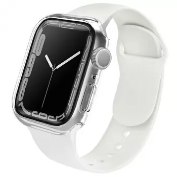 UNIQ Legion puzdro pre Apple Watch Series 7/8/9 45 mm transparentné