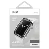 UNIQ Legion puzdro pre Apple Watch Series 7/8/9 45 mm transparentné