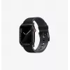 UNIQ Straden kožený hybridný remienok pre Apple Watch 42/44/45/49 mm modrý